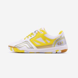 รองเท้าฟุตซอลเบรกเกอร์ Breaker DRIVE CJ.7 Signature สี White Yellow